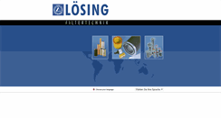 Desktop Screenshot of loesing-filter.de